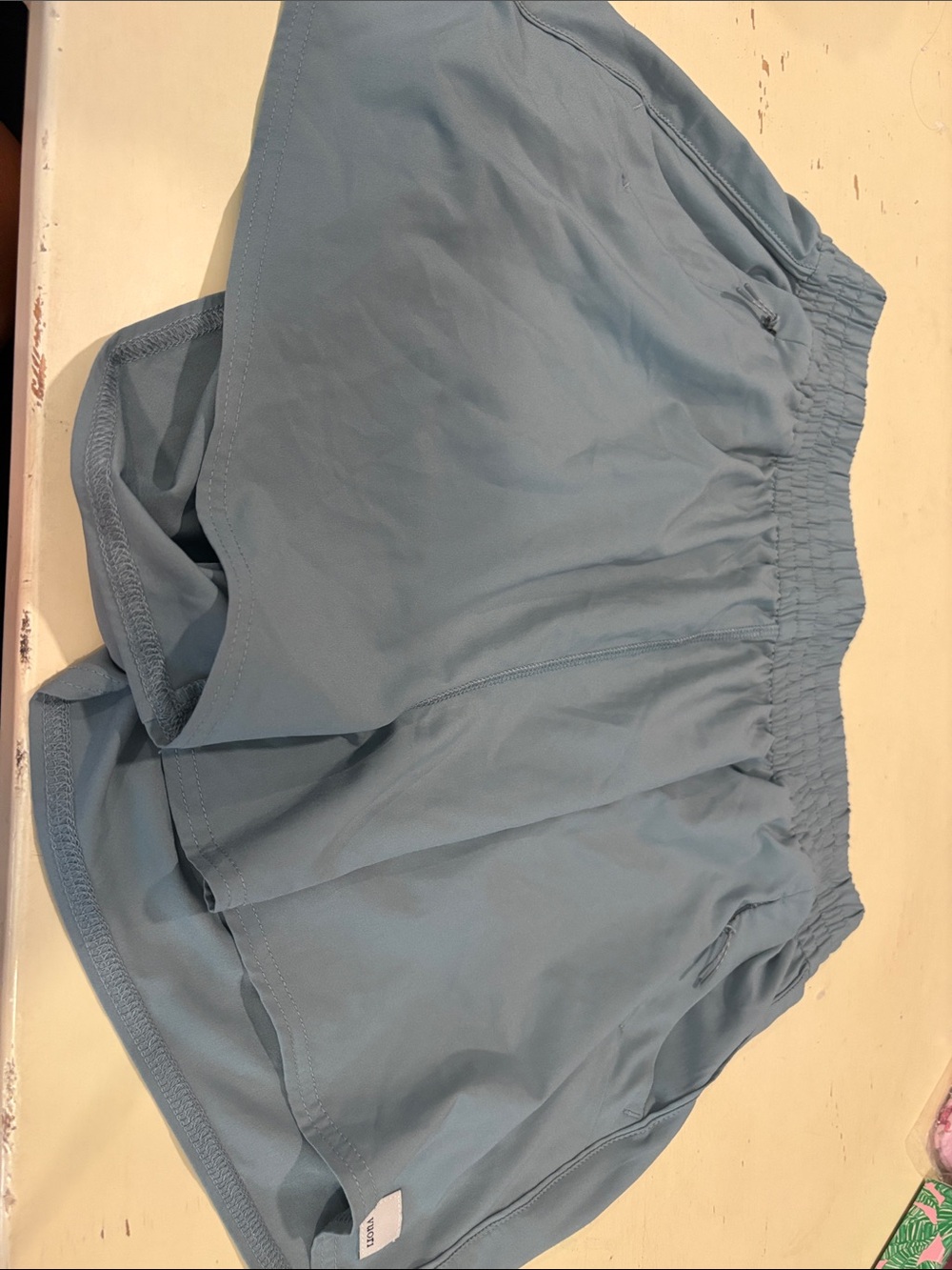 Vuori Sky Blue Athletic Running Shorts XL like new
